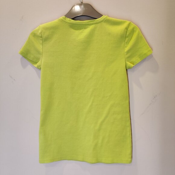 Joe Fresh Organic Cotton Lime Green Short Sleeve Tee | Small - Picture 5 of 5